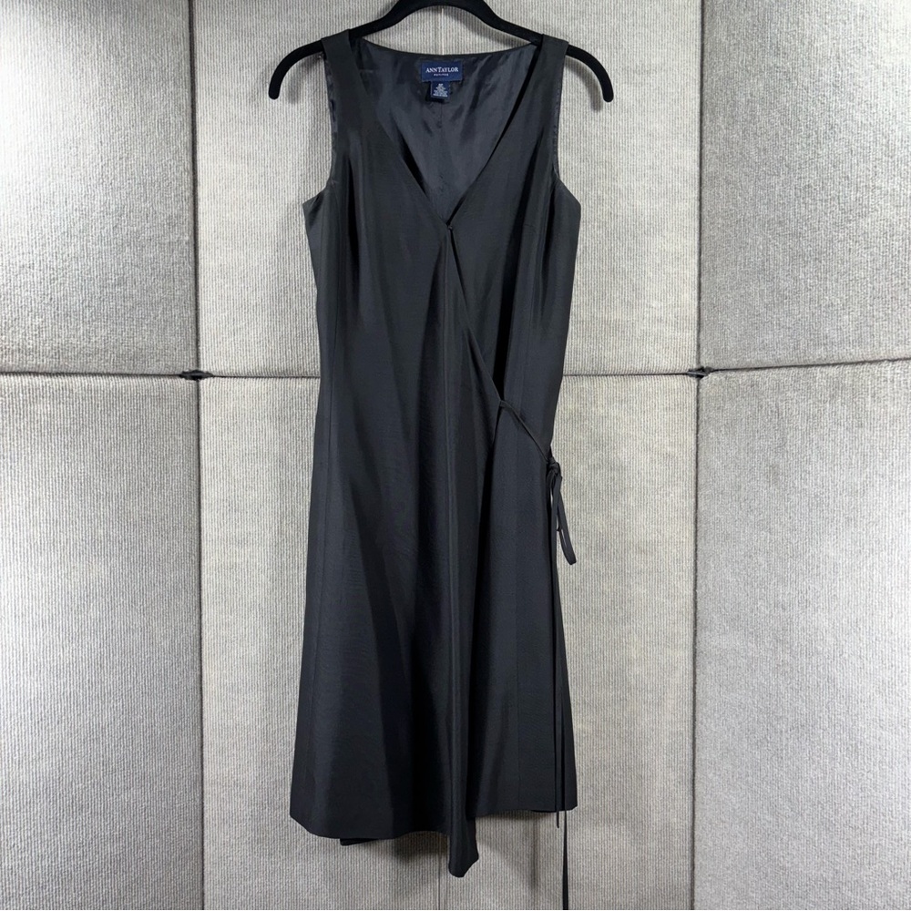 Elegant Silk Wrap Dress
